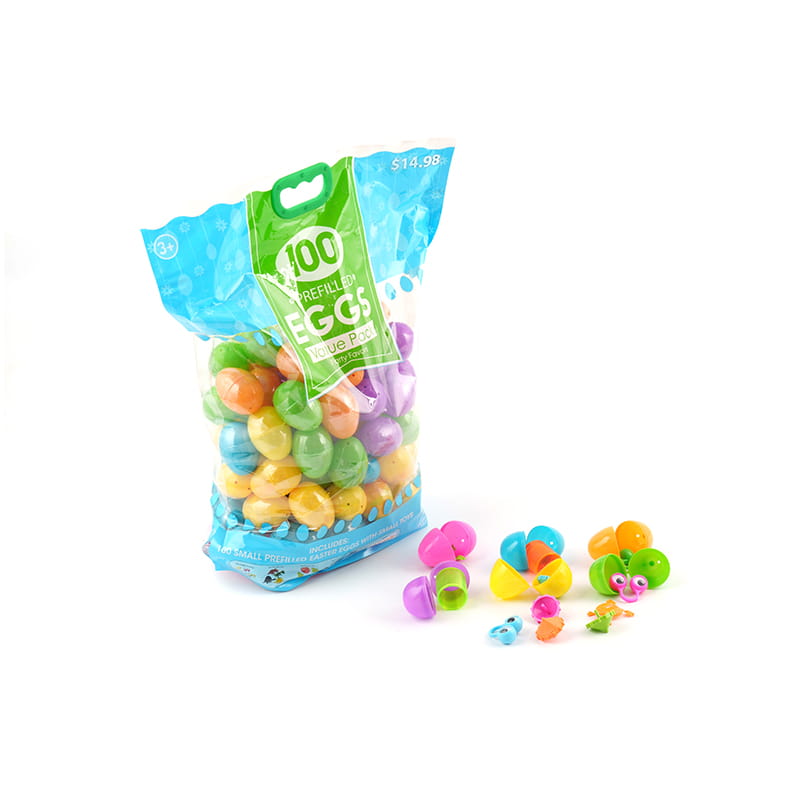 Plastová veľkonočná prekvapivá hračka vajcia