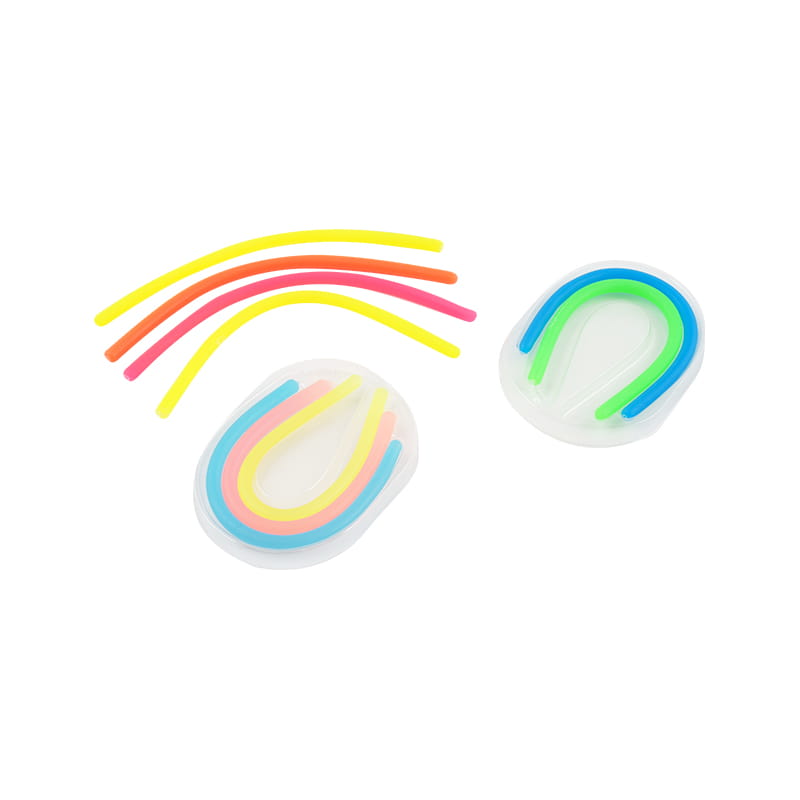 Stres, ktorý zmierňuje hračku rezancov