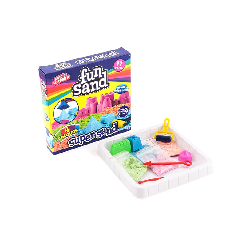 Hračka s rýchlym pieskom